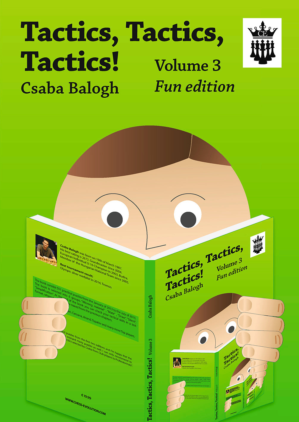 Tactics, Tactics, Tactics Volume 3 -by GM Csaba Balogh