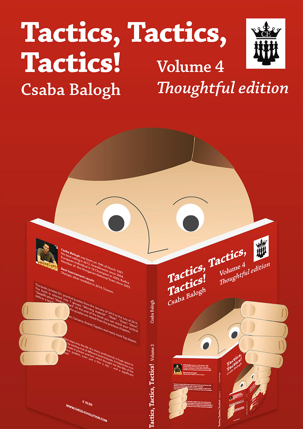 Tactics, Tactics, Tactics Volume 4 by GM Csaba Balogh
